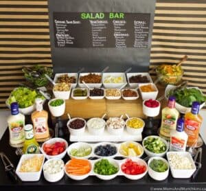 18 Easy Party Food Bar Ideas - Lady Celebrations