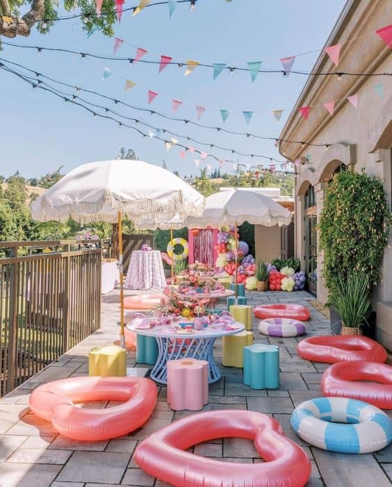 Vibrant Outdoor Party Decorations Kids Love For Memorable Summer Vibrant Outdoor Party Decorations Kids Love For Memorable Summer