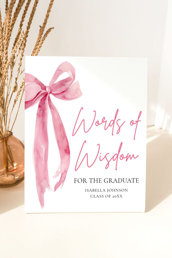 24 Pink Graduation Party Ideas - Lady Celebrations